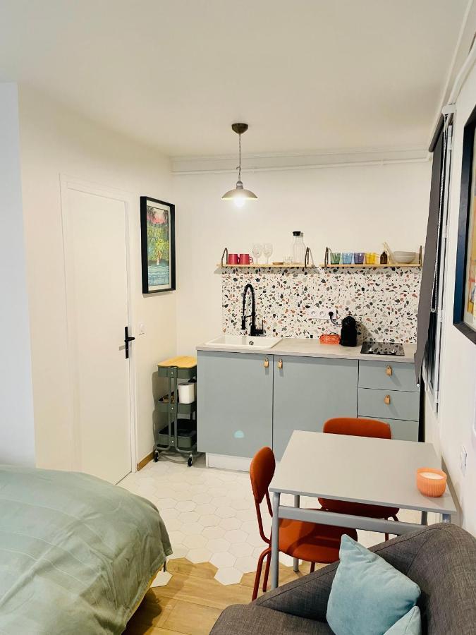 Studio Retro Marais- Paris Center Eksteriør bilde
